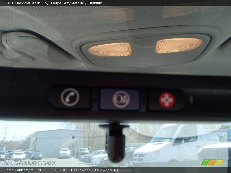 Taupe Gray Metallic / Titanium 2011 Chevrolet Malibu LS