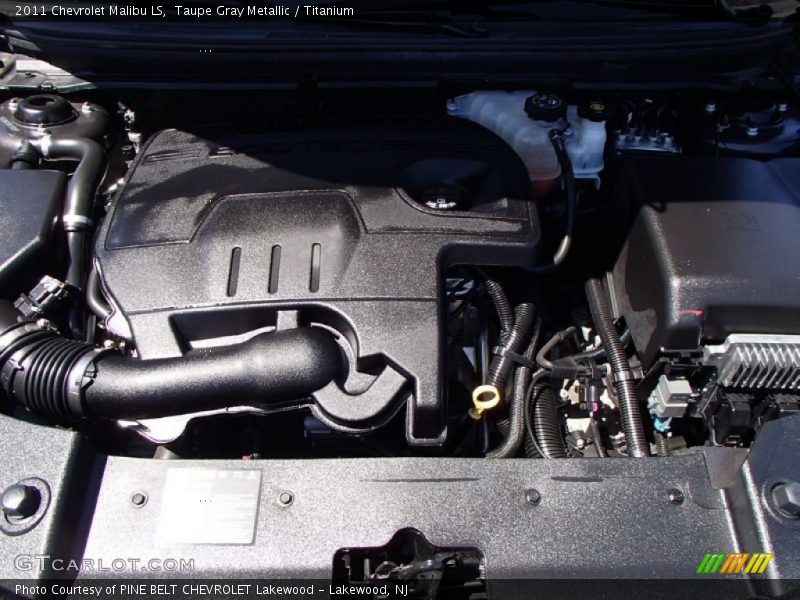 Taupe Gray Metallic / Titanium 2011 Chevrolet Malibu LS