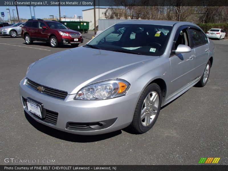 Silver Ice Metallic / Ebony 2011 Chevrolet Impala LT