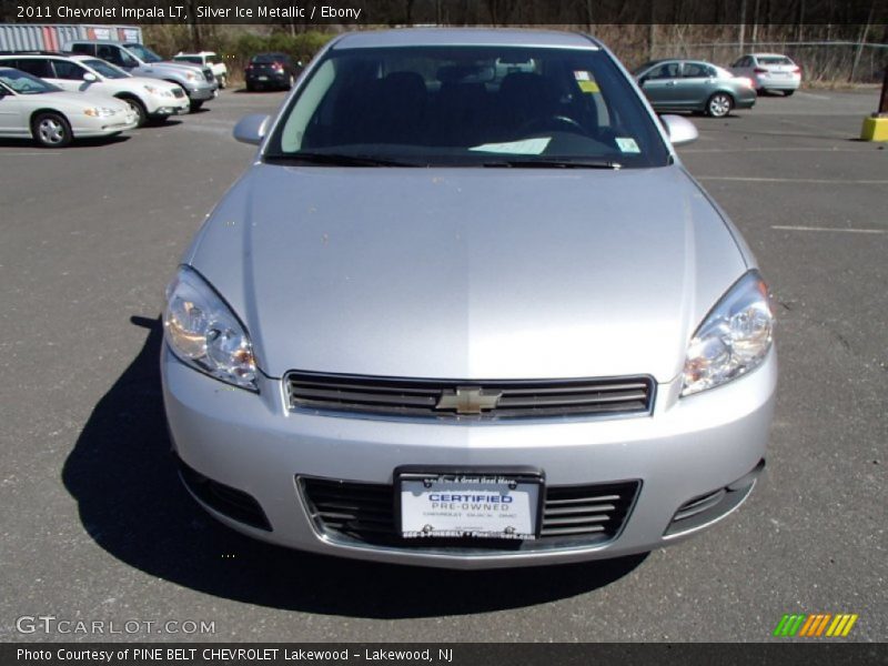 Silver Ice Metallic / Ebony 2011 Chevrolet Impala LT