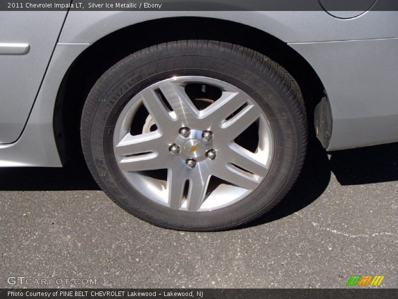 Silver Ice Metallic / Ebony 2011 Chevrolet Impala LT