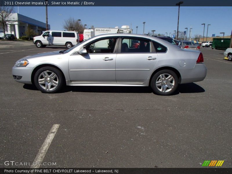 Silver Ice Metallic / Ebony 2011 Chevrolet Impala LT