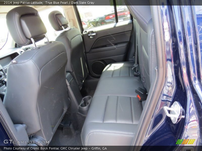 True Blue Pearl / Dark Slate Gray 2014 Jeep Patriot Latitude