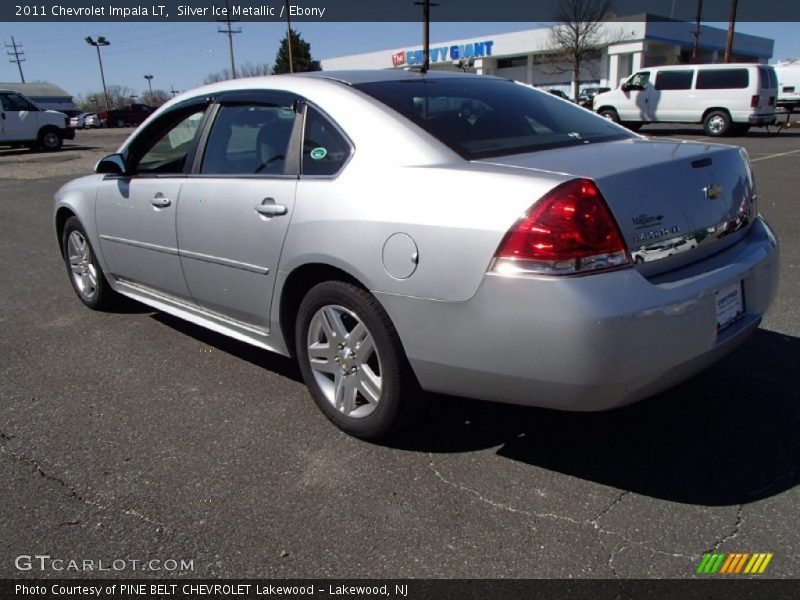 Silver Ice Metallic / Ebony 2011 Chevrolet Impala LT