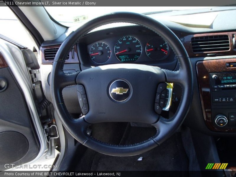 Silver Ice Metallic / Ebony 2011 Chevrolet Impala LT
