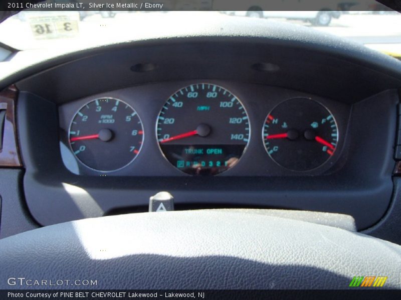 Silver Ice Metallic / Ebony 2011 Chevrolet Impala LT