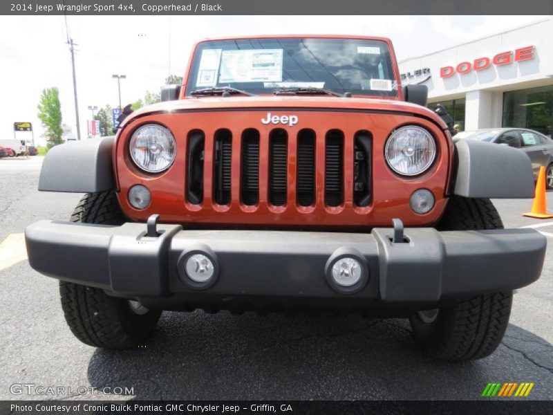 Copperhead / Black 2014 Jeep Wrangler Sport 4x4
