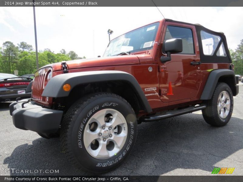 Copperhead / Black 2014 Jeep Wrangler Sport 4x4