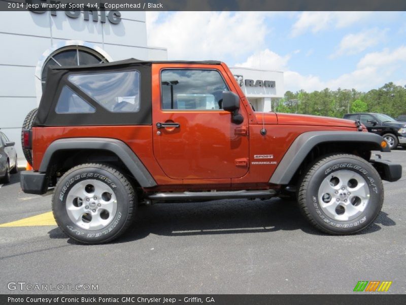 Copperhead / Black 2014 Jeep Wrangler Sport 4x4