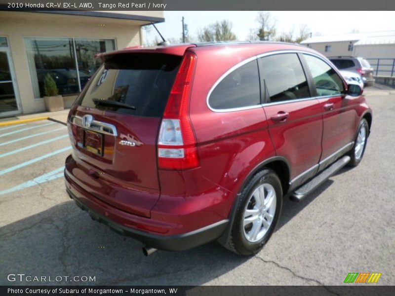 Tango Red Pearl / Ivory 2010 Honda CR-V EX-L AWD