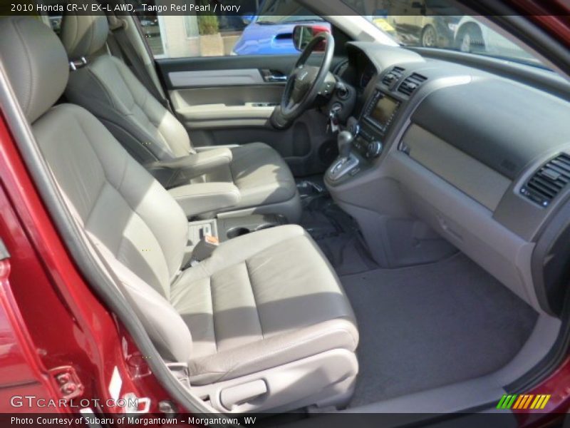 Tango Red Pearl / Ivory 2010 Honda CR-V EX-L AWD