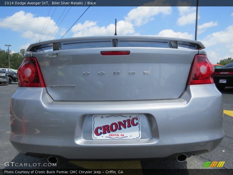 Billet Silver Metallic / Black 2014 Dodge Avenger SXT