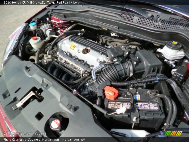Tango Red Pearl / Ivory 2010 Honda CR-V EX-L AWD