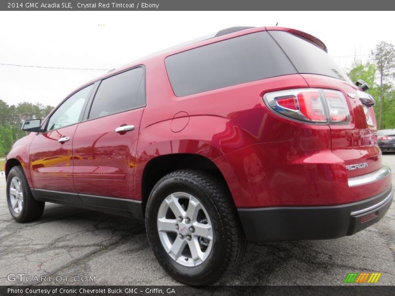Crystal Red Tintcoat / Ebony 2014 GMC Acadia SLE
