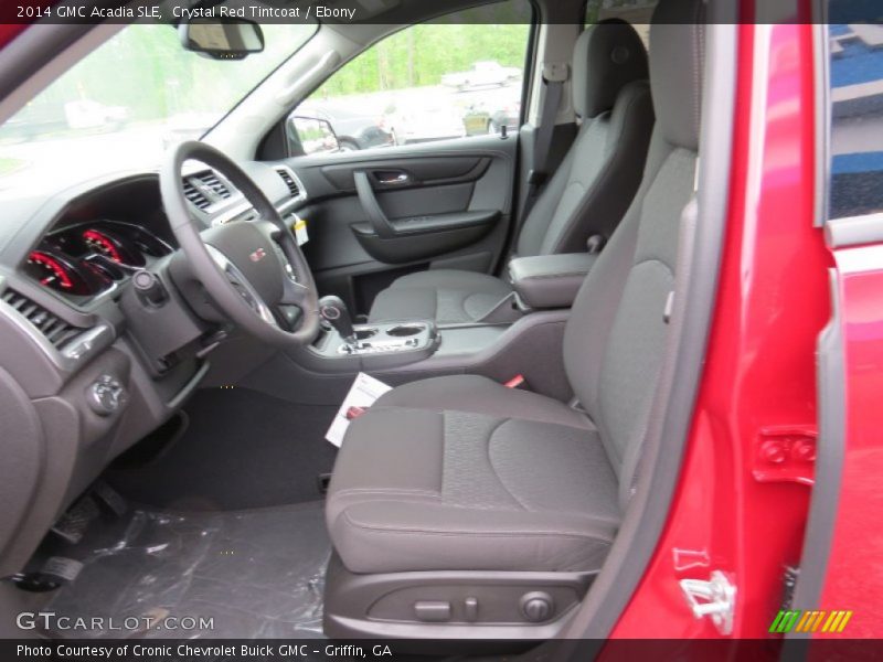 Crystal Red Tintcoat / Ebony 2014 GMC Acadia SLE