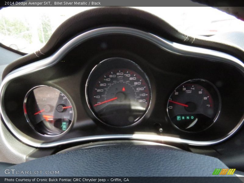 Billet Silver Metallic / Black 2014 Dodge Avenger SXT