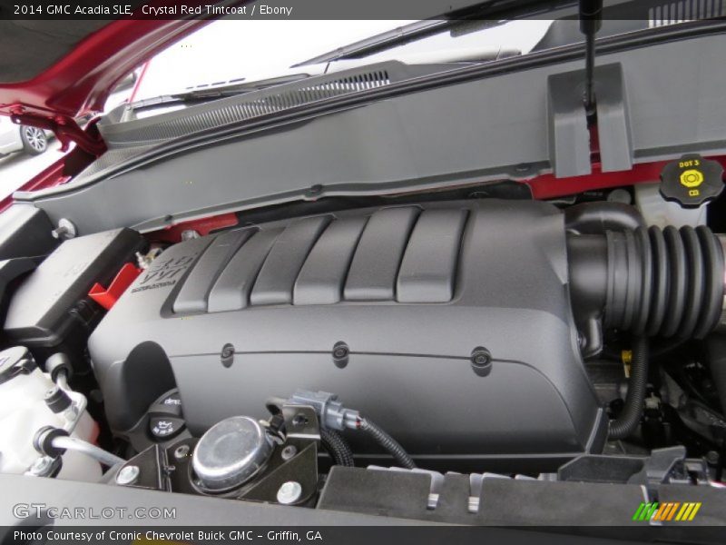Crystal Red Tintcoat / Ebony 2014 GMC Acadia SLE