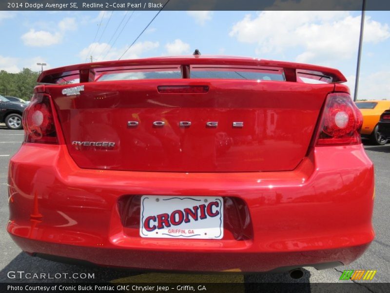 Redline 2-Coat Pearl / Black 2014 Dodge Avenger SE