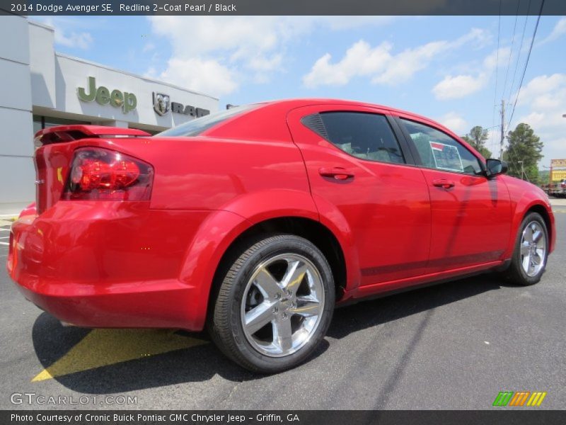 Redline 2-Coat Pearl / Black 2014 Dodge Avenger SE