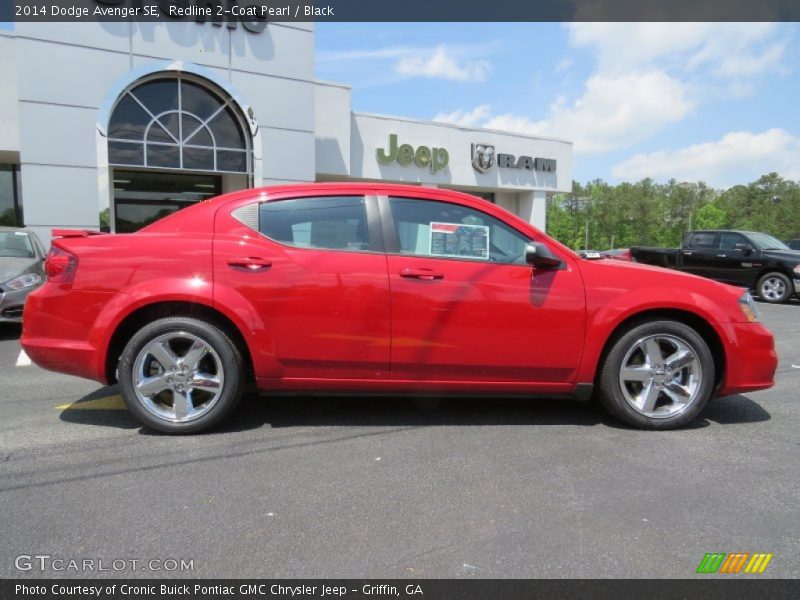Redline 2-Coat Pearl / Black 2014 Dodge Avenger SE