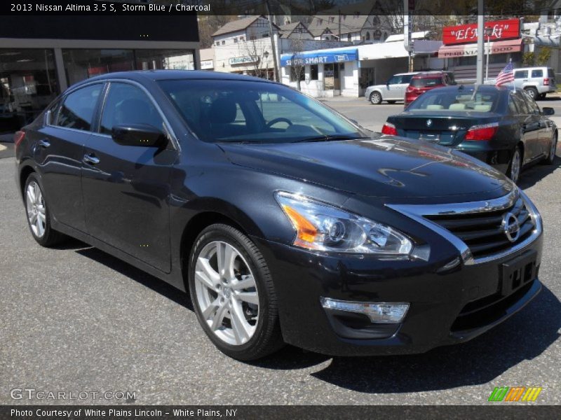 Storm Blue / Charcoal 2013 Nissan Altima 3.5 S