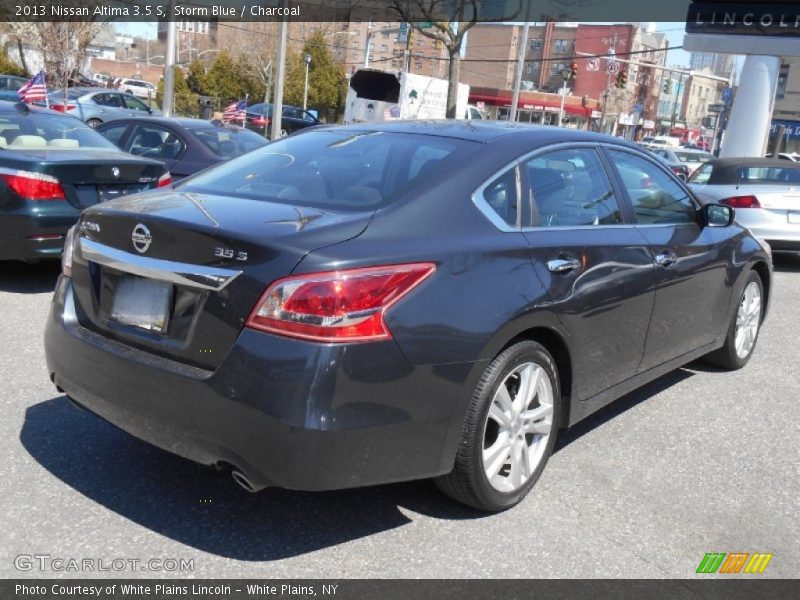 Storm Blue / Charcoal 2013 Nissan Altima 3.5 S