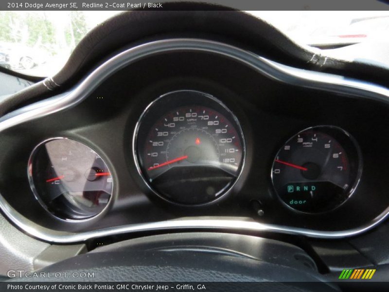 Redline 2-Coat Pearl / Black 2014 Dodge Avenger SE