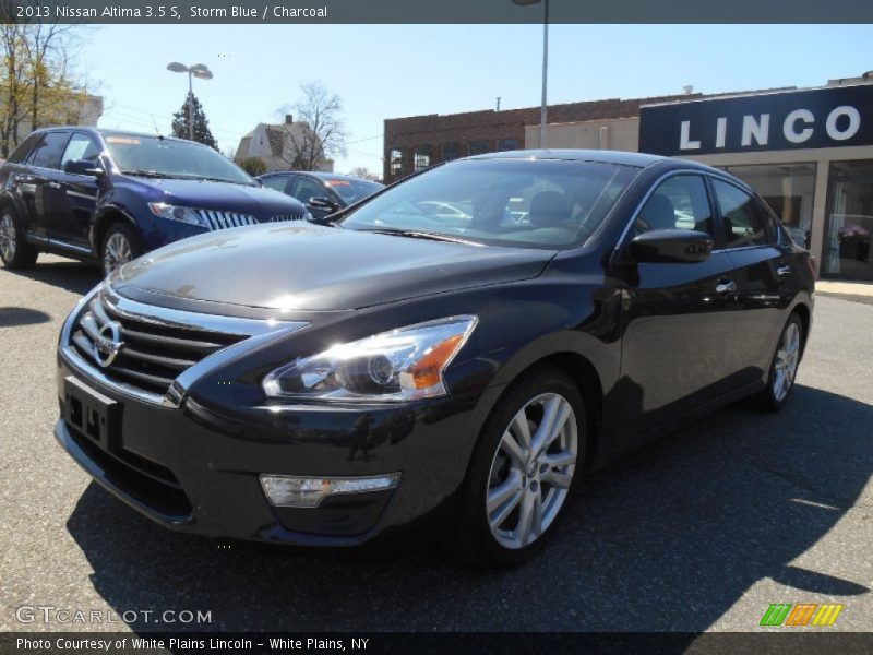 Storm Blue / Charcoal 2013 Nissan Altima 3.5 S