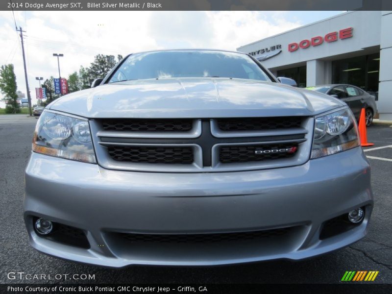 Billet Silver Metallic / Black 2014 Dodge Avenger SXT