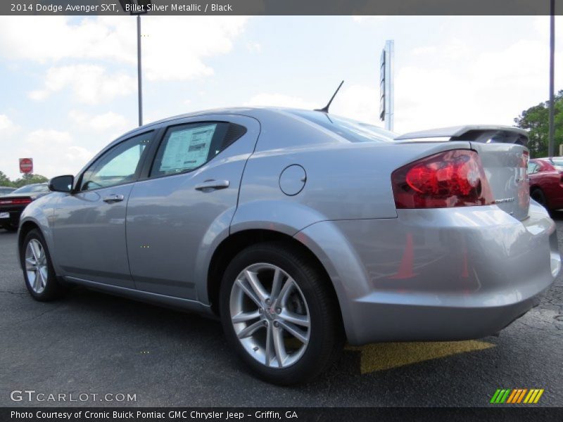 Billet Silver Metallic / Black 2014 Dodge Avenger SXT