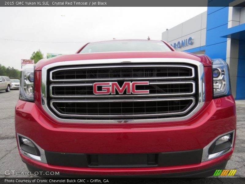 Crystal Red Tintcoat / Jet Black 2015 GMC Yukon XL SLE