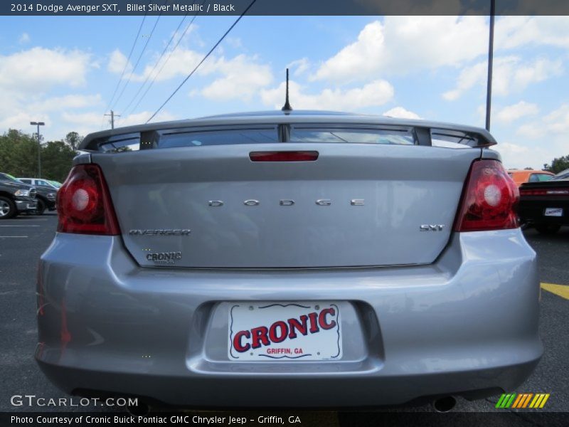 Billet Silver Metallic / Black 2014 Dodge Avenger SXT