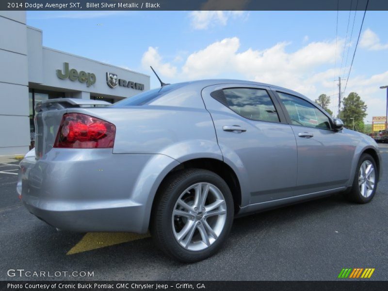 Billet Silver Metallic / Black 2014 Dodge Avenger SXT