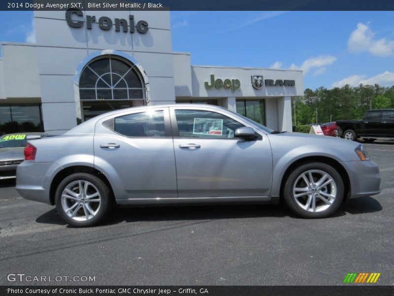Billet Silver Metallic / Black 2014 Dodge Avenger SXT