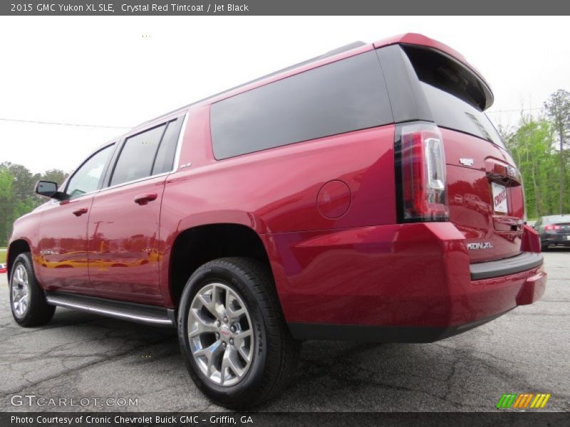 Crystal Red Tintcoat / Jet Black 2015 GMC Yukon XL SLE