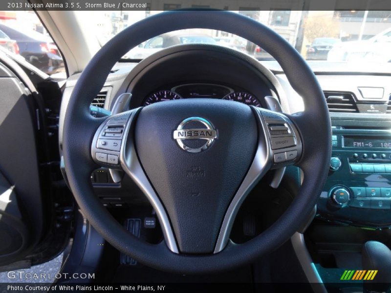 Storm Blue / Charcoal 2013 Nissan Altima 3.5 S