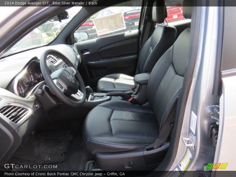 Billet Silver Metallic / Black 2014 Dodge Avenger SXT