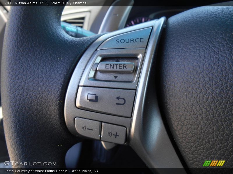 Storm Blue / Charcoal 2013 Nissan Altima 3.5 S
