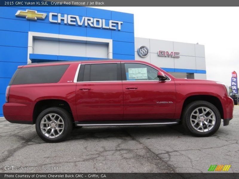 Crystal Red Tintcoat / Jet Black 2015 GMC Yukon XL SLE