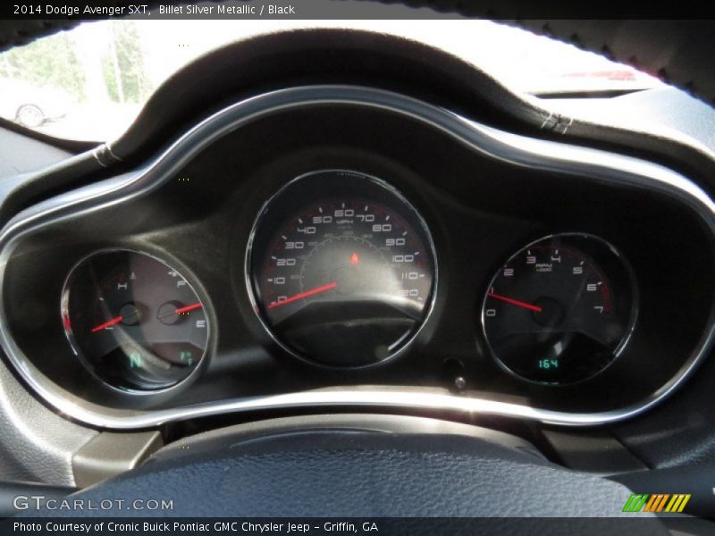 Billet Silver Metallic / Black 2014 Dodge Avenger SXT