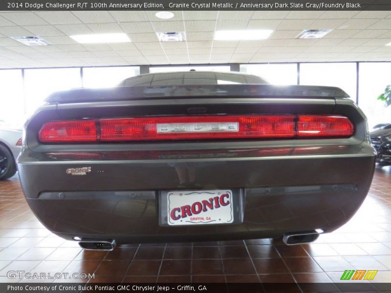 Granite Crystal Metallic / Anniversary Dark Slate Gray/Foundry Black 2014 Dodge Challenger R/T 100th Anniversary Edition