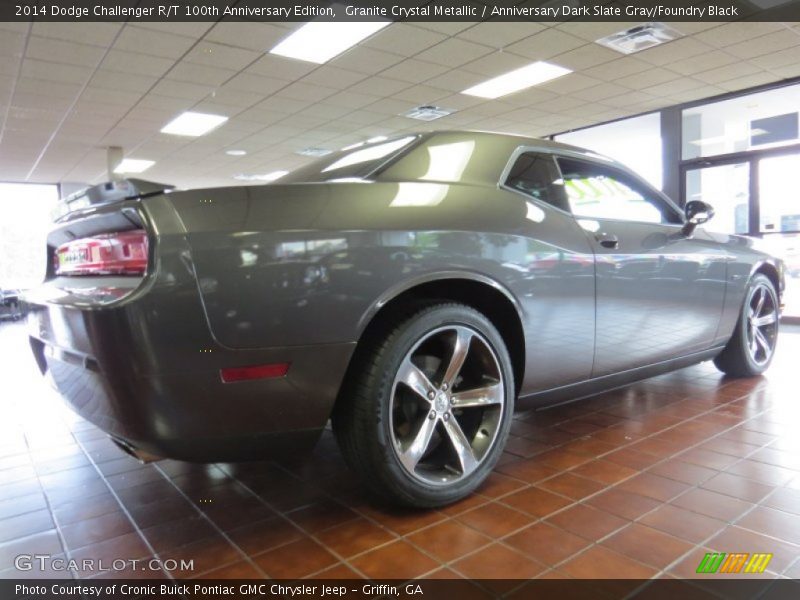Granite Crystal Metallic / Anniversary Dark Slate Gray/Foundry Black 2014 Dodge Challenger R/T 100th Anniversary Edition