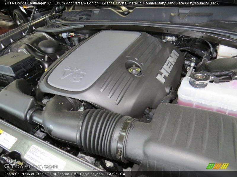 Granite Crystal Metallic / Anniversary Dark Slate Gray/Foundry Black 2014 Dodge Challenger R/T 100th Anniversary Edition