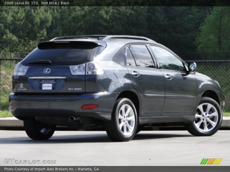 Flint Mica / Black 2008 Lexus RX 350