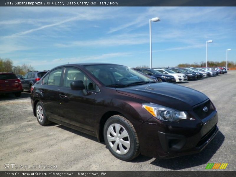 Front 3/4 View of 2012 Impreza 2.0i 4 Door