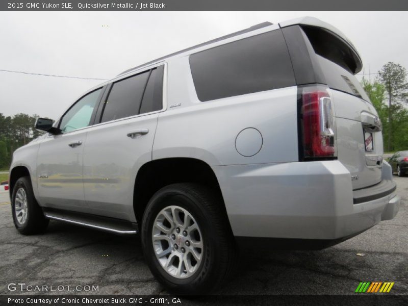 Quicksilver Metallic / Jet Black 2015 GMC Yukon SLE