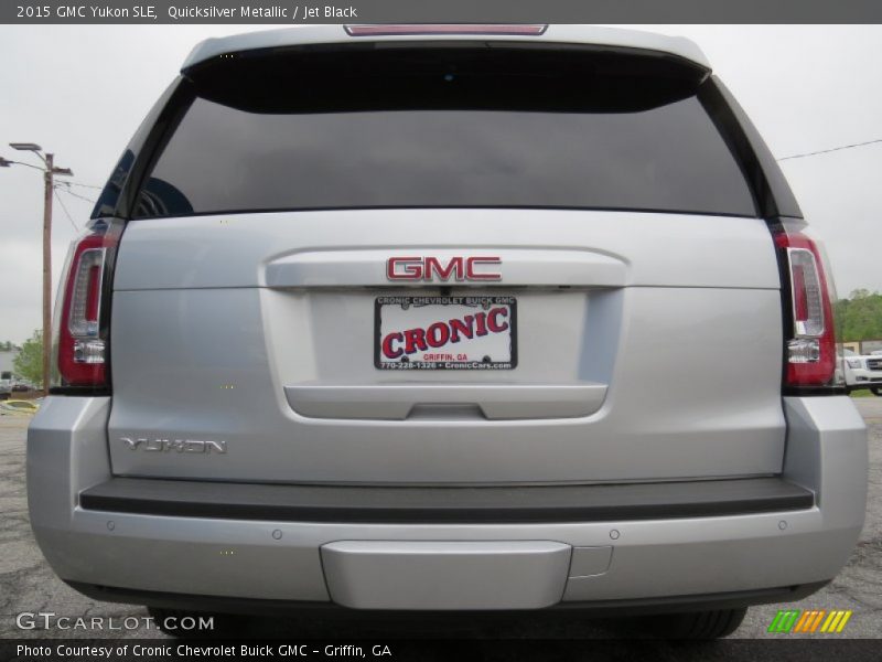 Quicksilver Metallic / Jet Black 2015 GMC Yukon SLE