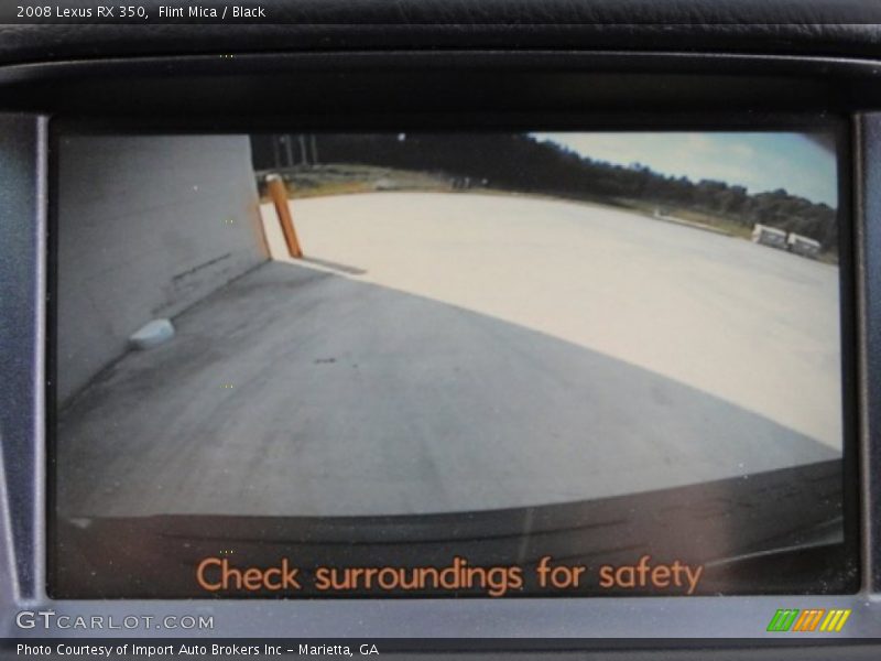 Flint Mica / Black 2008 Lexus RX 350