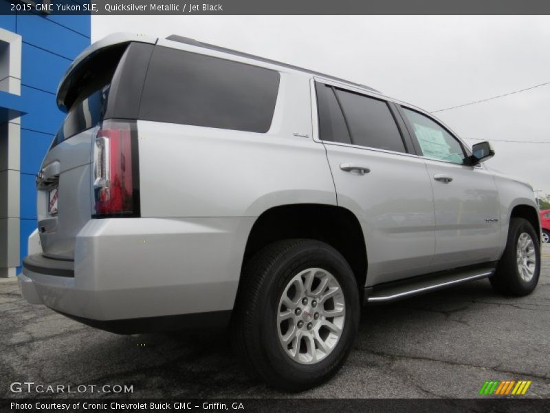 Quicksilver Metallic / Jet Black 2015 GMC Yukon SLE