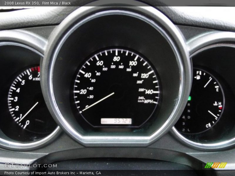  2008 RX 350 350 Gauges